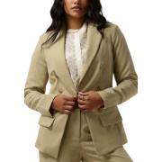 Groene Fitted Soft Foam Blazer Summum Woman , Green , Dames