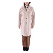 Teddy Zalm Jas Klassieke Kraag Max Mara Weekend , Brown , Dames