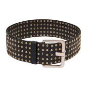 Studded Leren Riem Gleba Pennyblack , Black , Dames