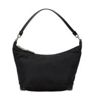 Pre-owned Canvas prada-bags Prada Vintage , Black , Dames