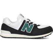 Jongens Sneakers Gc574 Zwart Groen New Balance , Multicolor , Heren