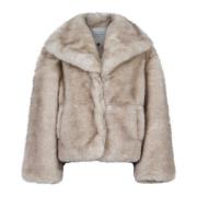 Faux Fur Stephanie Jas Neo Noir , Beige , Dames