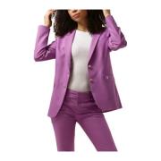 Nacht Blazer Paarse Stijlvolle Damesjas MOS Mosh , Purple , Dames