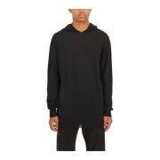 Oversized Hoodie in Zwart Rick Owens , Black , Heren