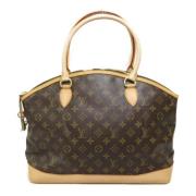 Pre-owned Canvas louis-vuitton-bags Louis Vuitton Vintage , Brown , Da...