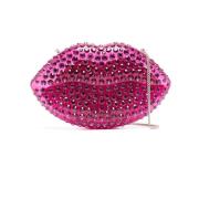 Elegante Avond Clutch Tas Aquazzura , Pink , Dames