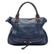 Pre-owned Leather handbags Chloé Pre-owned , Blue , Dames