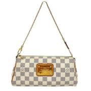 Pre-owned Canvas louis-vuitton-bags Louis Vuitton Vintage , White , Da...