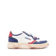 Vintage Low Super Medalist Sneakers Autry , Blue , Heren