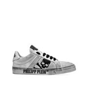 Stijlvolle Sneakers voor Trendy Look Philipp Plein , Gray , Heren