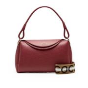 Rode Maan Flap Tas Coccinelle , Red , Dames