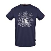 Katoenen T-shirt Aquascutum , Blue , Heren