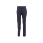 Blauwe Wollen Broek Ss22 Dsquared2 , Blue , Heren