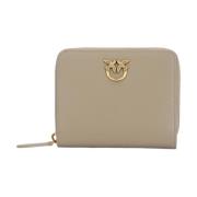 Stijlvolle Damesportemonnee Pinko , Beige , Dames