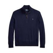 Sky Gebreide Kleding voor Heren Aw23 Ralph Lauren , Blue , Heren