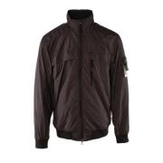 Groene Nylon Jas Heren Stijl 801541022 Stone Island , Green , Heren