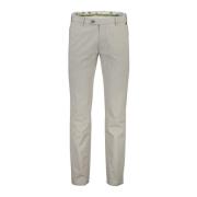 Katoenen Chino Broek Grijs Meyer , Gray , Heren