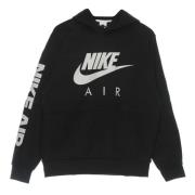 Air Basketball Pullover Hoodie Zwart Nike , Black , Heren