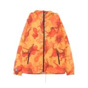 Camo Orange Windbreaker Jas Octopus , Orange , Heren