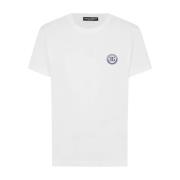 Stijlvol T-shirt met Uniek Ontwerp Dolce & Gabbana , White , Heren