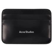 Leather wallets Acne Studios , Black , Dames