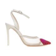 Witte Rode Pumps Sophia Webster , White , Dames