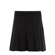 Zwarte Geplooide Rok Zelivasz Stijl Saint Tropez , Black , Dames