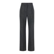 Grijze Broek Pantalone/Pants Msgm , Gray , Dames