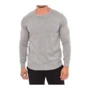 Ronde Hals Lange Mouw Trui U.s. Polo Assn. , Gray , Heren