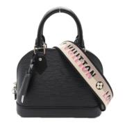 Pre-owned Leather louis-vuitton-bags Louis Vuitton Vintage , Black , D...