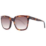 Bruine Vierkante Dames Zonnebril Bally , Brown , Unisex