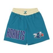 Charlotte Hornets Basketbalshorts Vintage Stijl Mitchell & Ness , Blue...