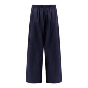 Wijde Katoenen Broek Baggy Stijl Balenciaga , Blue , Heren