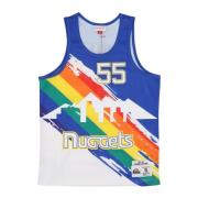 NBA Basketbalshirt Mutombo 55 Mitchell & Ness , Multicolor , Heren