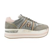 Platform Sneakers Premiata , Green , Dames