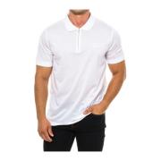 Polo met korte mouwen Karl Lagerfeld , White , Heren