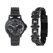 Herenhorloge Bronxdale Pl.15530Crs-Set5 Police , Black , Heren