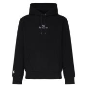 Zwart Logo Geborduurde Sweatshirt Capuchon Ralph Lauren , Black , Here...