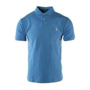 Blauwe Slim Fit Polo Shirt Ralph Lauren , Blue , Heren