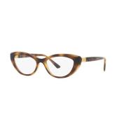 Stijlvolle Brillenmonturen in Wit Vogue , Brown , Unisex