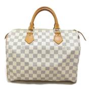 Pre-owned Canvas louis-vuitton-bags Louis Vuitton Vintage , Beige , Da...