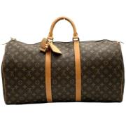 Pre-owned Canvas louis-vuitton-bags Louis Vuitton Vintage , Brown , Da...