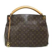 Pre-owned Canvas louis-vuitton-bags Louis Vuitton Vintage , Brown , Da...