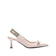 Elegant Slingback Pumps N21 , Beige , Dames