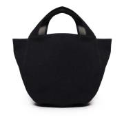 Canvas Maxi Tote Tas Zwart JW Anderson , Black , Dames