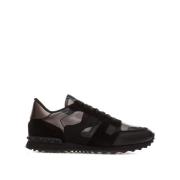 Modieuze Sneakers in Trendy Stijl Valentino Garavani , Black , Heren