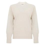 Stijlvolle Sweaters Collectie D.Exterior , Beige , Dames