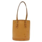 Pre-owned Leather louis-vuitton-bags Louis Vuitton Vintage , Beige , D...