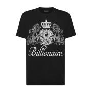 Casual Katoenen T-shirt Wadcmtk7623Bte014N02 Billionaire , Black , Her...