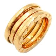 Pre-owned Metal rings Bvlgari Vintage , Yellow , Dames